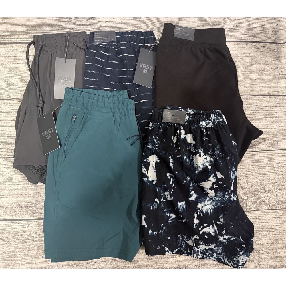 Men’s NWT VRST Shorts Bundle Lot Of 5 Pairs Size Small NEW